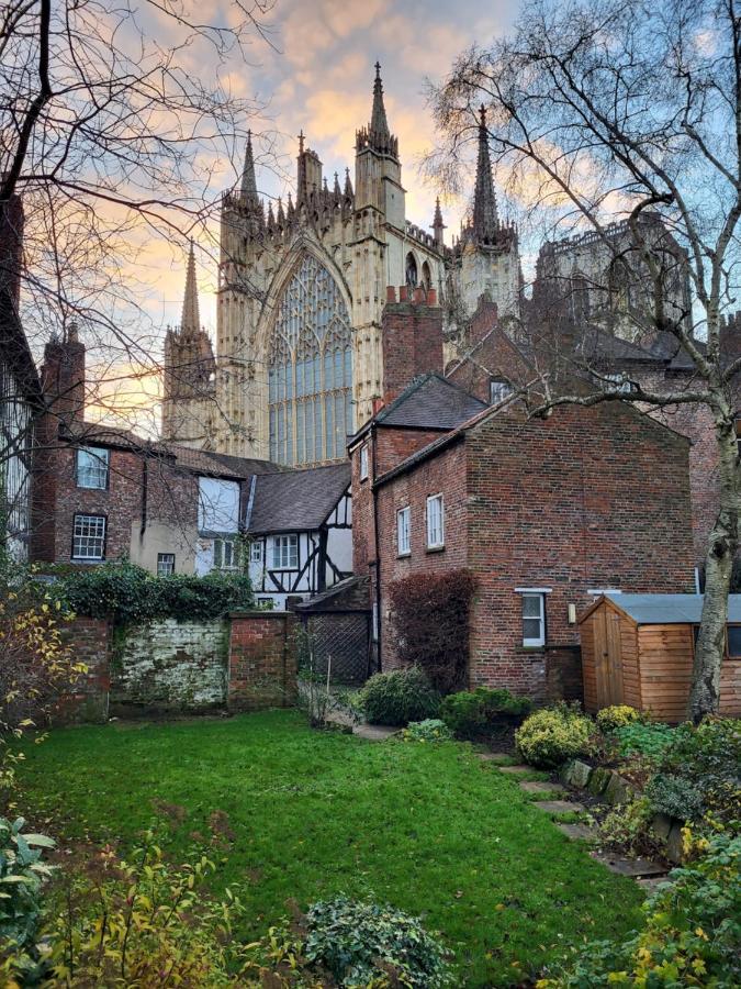 Ferienwohnung York Minster Garden Exterior foto