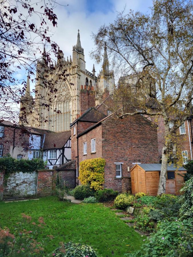 Ferienwohnung York Minster Garden Exterior foto